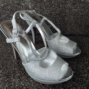 Fioni Heels silver